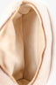 Loro Piana Off-White/Brown Cashfur Leather Extra-Pocket L19 Mini Pouch
