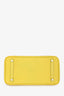 Hermès 2011 Lime/Gris Pearl Epsom Leather Birkin 30