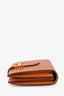 Hermès Gold Madame Leather Mini Bearn Wallet
