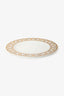 Versace Gold/White Baroque Dinner Plate
