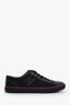 Pre-loved Chanel™ Black/Red Nylon/Leather Quilted Sneakers Size 38