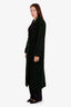 Pre-loved Chanel™ 21K Dark Green Woolen Long Coat Size 38