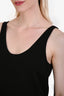 Almada Black Satin 'Romy' Tank Top Size S
