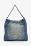 Pre-loved Chanel™ Blue Quilted Denim Medium Chanel™ 22 Hobo