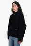 Miu Miu 2024 Navy Blue Corduroy Blouson Jacket Size 40