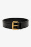Gucci Black Leather Belt Size 80