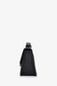 Acne Studios Black Leather Distorted Shoulder Bag