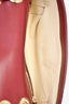 Gucci Burgundy Leather Quilted GG Marmont Medium Shoulder Bag