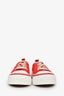 Ami Red Terry Cloth Low Top Ami 1980 Sneakers Size 40