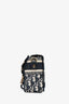 Christian Dior Navy/Beige Oblique Jacquard Small Diorcamp Messenger Bag