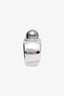 Christian Dior 18K White Gold Grey Tahitian Pearl Diamond Ring Size 48