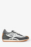 Loewe Grey Mesh Suede Flow Runner Sneakers Size 42 Mens