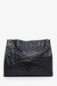 Sac porté épaule Niki en cuir glacé noir Saint Laurent