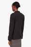 Brunello Cucinelli Navy Virgin Wool Single Breasted Blazer Size 42