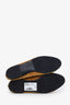 Pre-loved Chanel™ Yellow/Black Velvet CC Embossed Ballet Flats Size 37