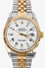 Rolex Stainless Steel & 18K Yellow Gold Diamond Dial Datejust 31mm