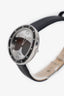 Fendi Stainless Steel "My Way Karlito" Collection Black Leather Watch