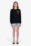 Gucci Blue Denim Light Wash Angry Cat Shorts Size 25