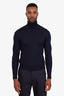 Ralph Lauren Purple Label Navy Cashmere Turtleneck Sweater Size XS Mens