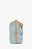 Louis Vuitton Light Blue Monogram Denim CarryAll PM with Pouch