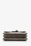 Prada Grey Spazzolato Studded Mini Sound Bag