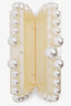 Cult Gaia Ivory Eos Acrylic Clutch