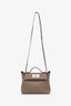 Hermès 2025 Etoupe Evercolor Swift 24/24 21 Crossbody