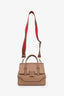 Versace Beige Leather Medium Palazzo Empire Bag