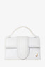 Jacquemus White Leather Le Petit Bambino Crossbody