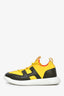 Hermès Yellow/Brown H Sneakers Size 42.5 Mens