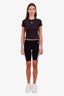 Balmain Black/White Bike Shorts Size 10A Kids