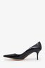 Jimmy Choo Black Patent Leather Pointed Toe Heel 36