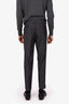 Tom Ford Grey Mohair Silk Trousers Size 48 Mens