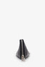 Loewe Black Leather Anagram Triangle Coin Case