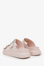 Alexander McQueen Pink Rubber Slides Size 37