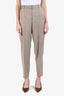 Toteme Beige Tapered Trousers Size 4