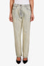 Gucci Bleached Blue Monogram GG Jeans Size 28