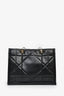 Christian Dior Black Leather Medium Essential Tote Bag