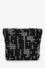 Pre-loved Chanel™ Black Houndstooth Chanel™ 22 Shoulder Bag