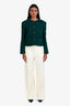 Staud Ecru Wide Leg 'Grayson' Pants Size 2