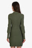 Veronica Beard Green Button Up Knit Lauper Mini Dress Size S