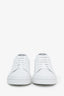 Prada White Leather Sneakers Size 39