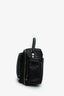 Acne Studios Black Leather Camero Hotel Duffle Bag