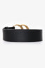 Gucci Black Leather GG Marmont Belt Size 80/32