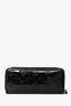 Louis Vuitton 2016 Black Monogram Vernis Clemence Wallet