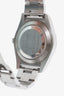 Rolex Stainless Steel Oyster Blue Roman Numeral Dial Datejust 41 Watch (126300)