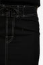 Gucci Tom Ford Black Nylon Knee Length Pencil Skirt Size 40
