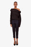 Brunello Cucinelli Navy Wool Cargo Pants Size 12