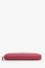 Prada Red Saffiano Leather Long Wallet