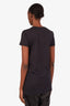 Hermès Black 'Della Cavalleria' T-shirt Dress Size 34